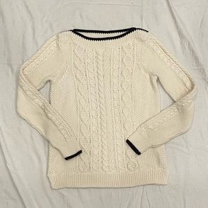 J. Crew Boatneck Chunky Knit Sweater